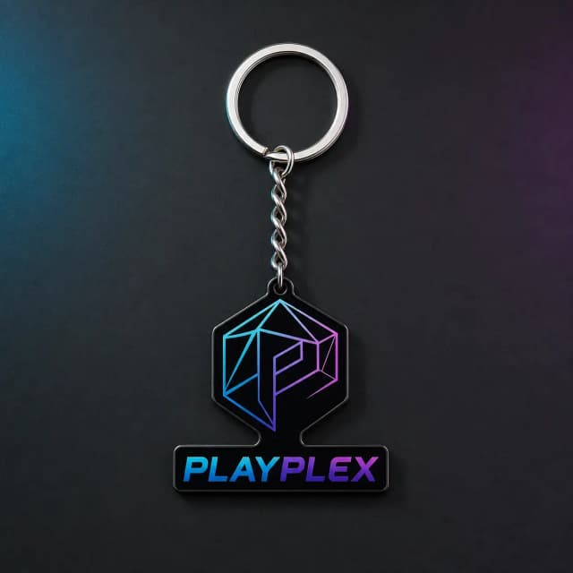 PlayPlex Keychain